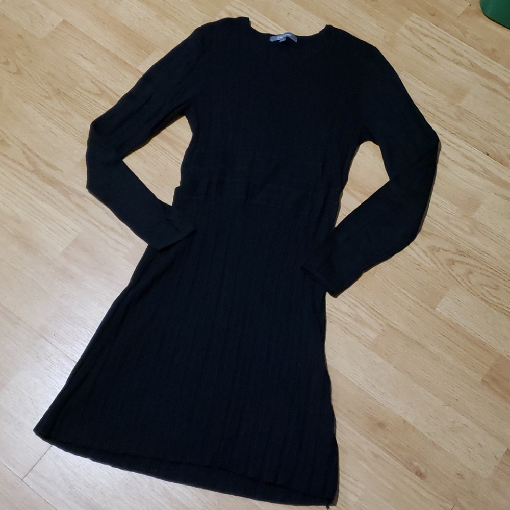 Warm black dress